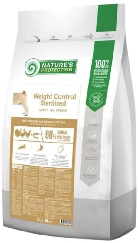 Nature's Protection Weight Control Sterilised dry dog food Poultry