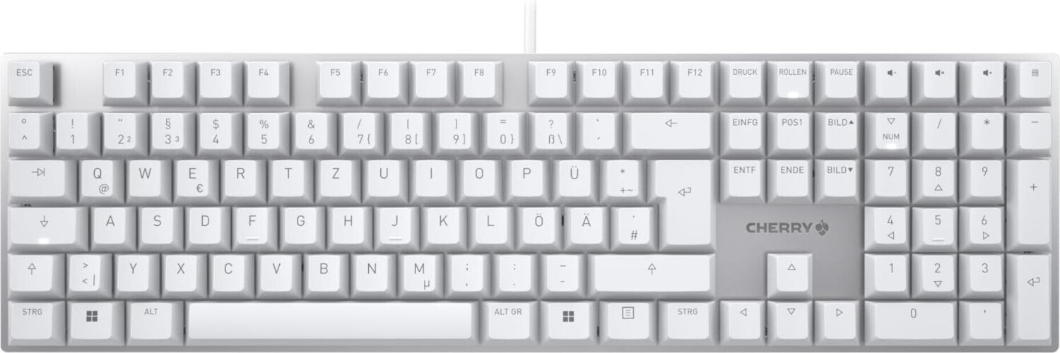 CHERRY KC 200 MX blanc (MX2A Silent Red) (DE)