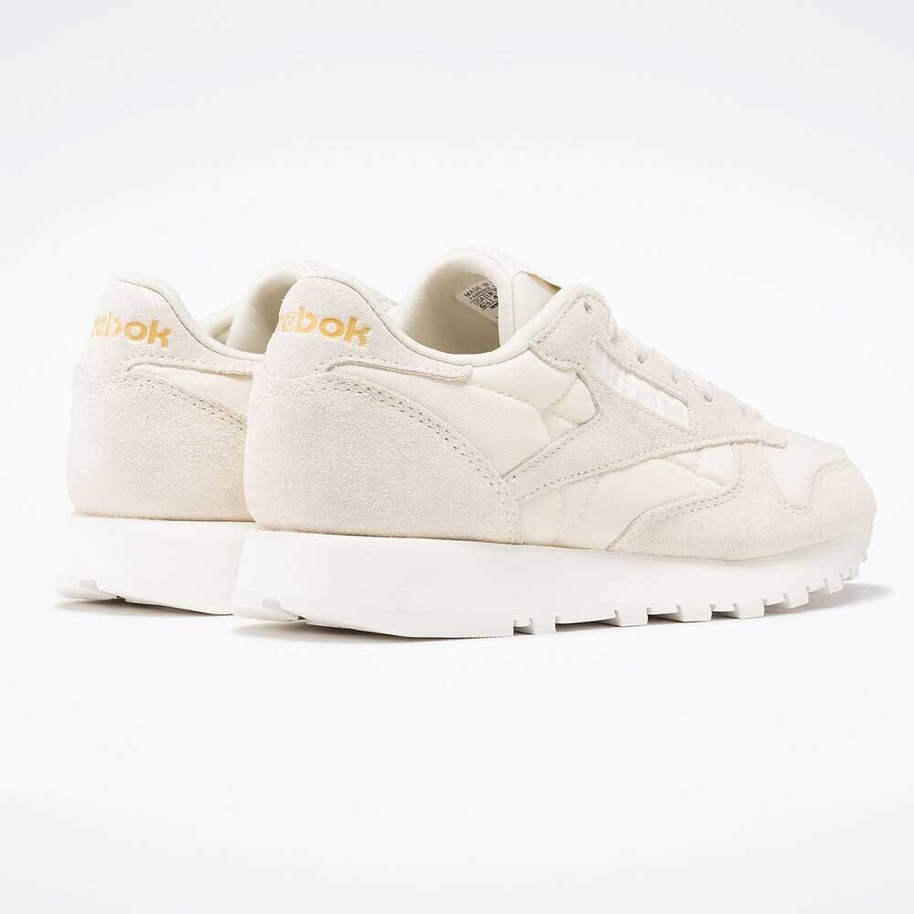 Reebok Classic Leather Women alabastro gold metallic chalk ab 52