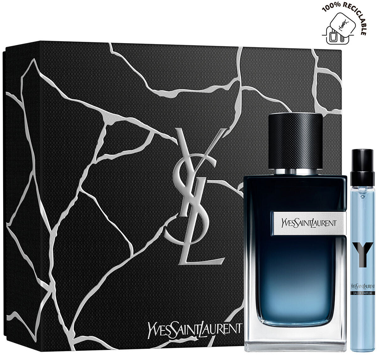 Yves Saint Laurent Y For Men (EdP 100 ml + EdP 10 ml)