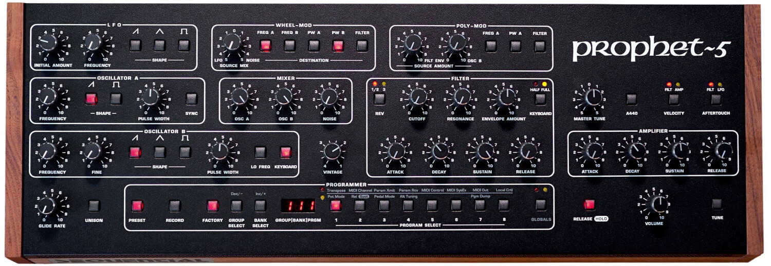 Sequential Prophet-5 Desktop Modul Synthesizer