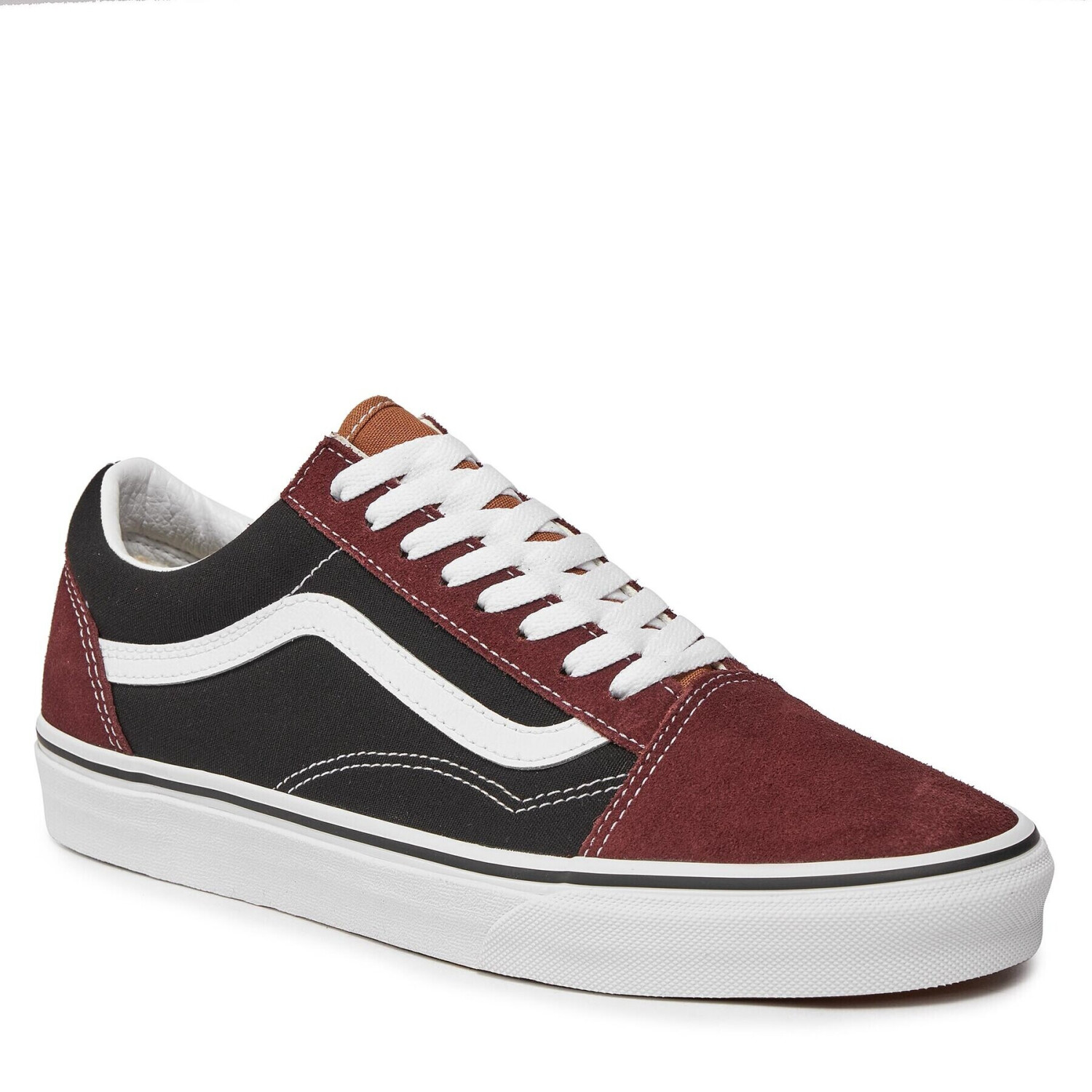 vans nere con gomma marrone