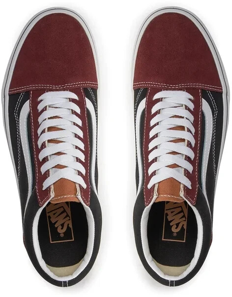 Vans old skool vintage black brown top