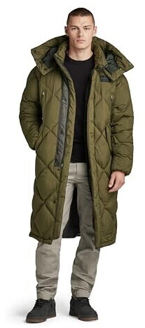 G-Star Whistler Long Coat (D23633-D199) dark olive