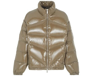 Athleta lofty metallic down jacket top