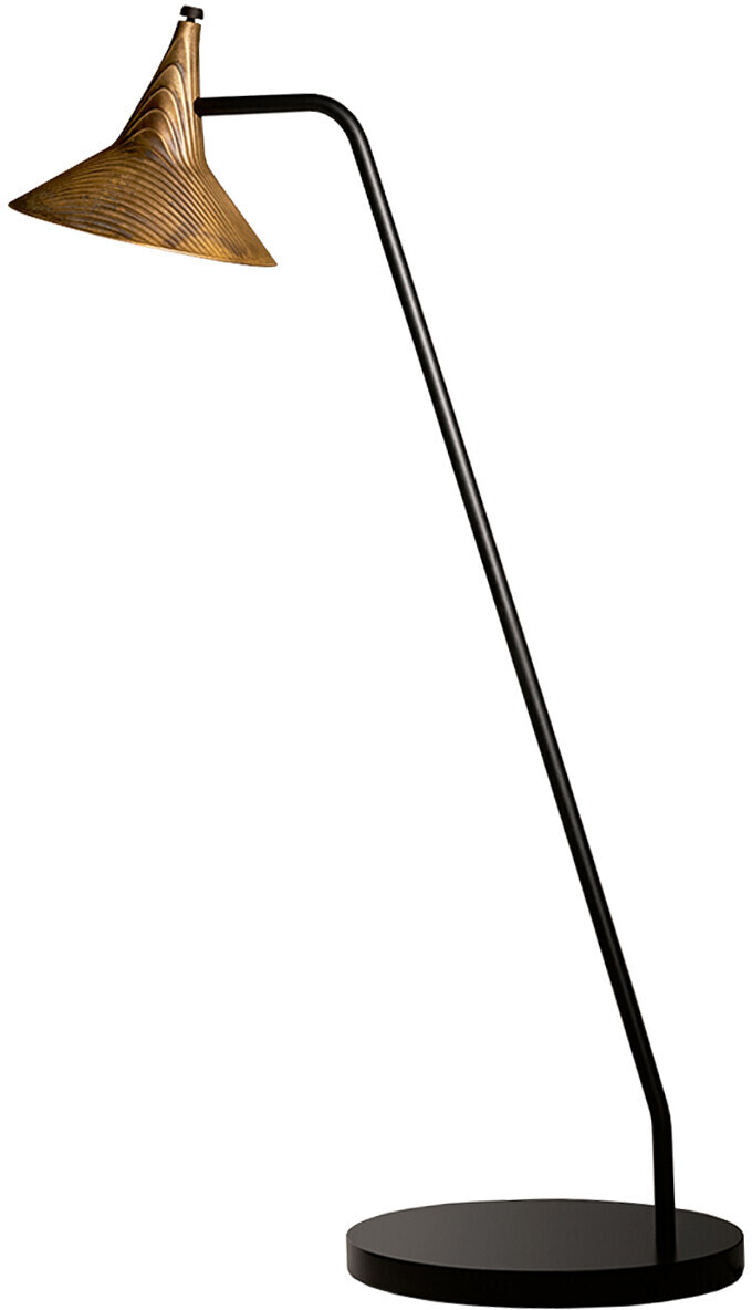 Artemide Unterlinden LED Tavolo Ø 16 cm 3000 K brass / black