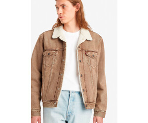 Levi s Type 3 Sherpa Trucker Jacket breakfast brown au meilleur prix sur idealo