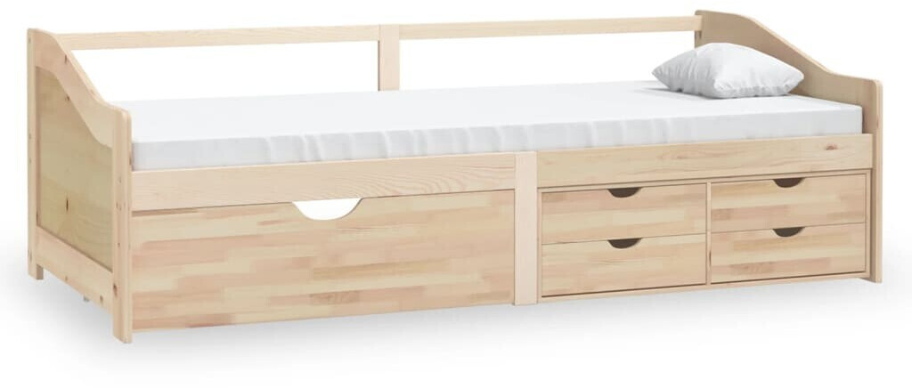 Photos - Bed VidaXL 3-Seater Daybed With Drawers 90x200cm  (322169)