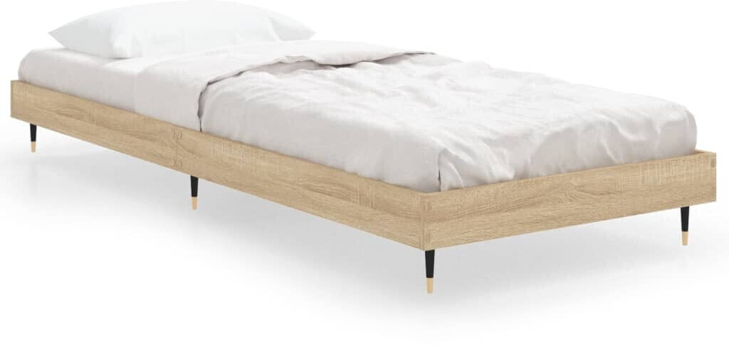 vidaXL Bed Frame Made Of Wood Material 75x190cm (832208)