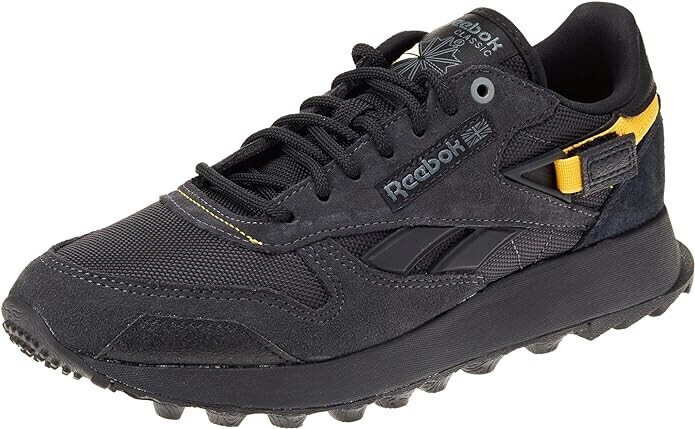 Buy Reebok Classic Leather pure grey/core black/cold grey from £51.35  (Today) – Best Deals on