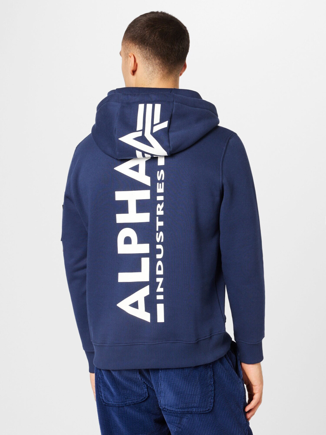 Alpha industries back print hoodie sales