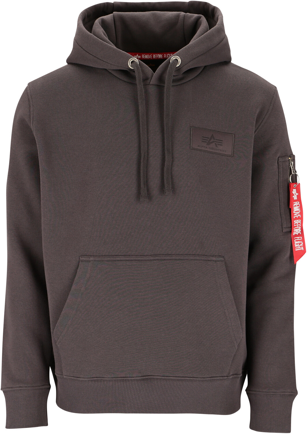Alpha Industries Back Print Hoody (178318-684) vintage grey