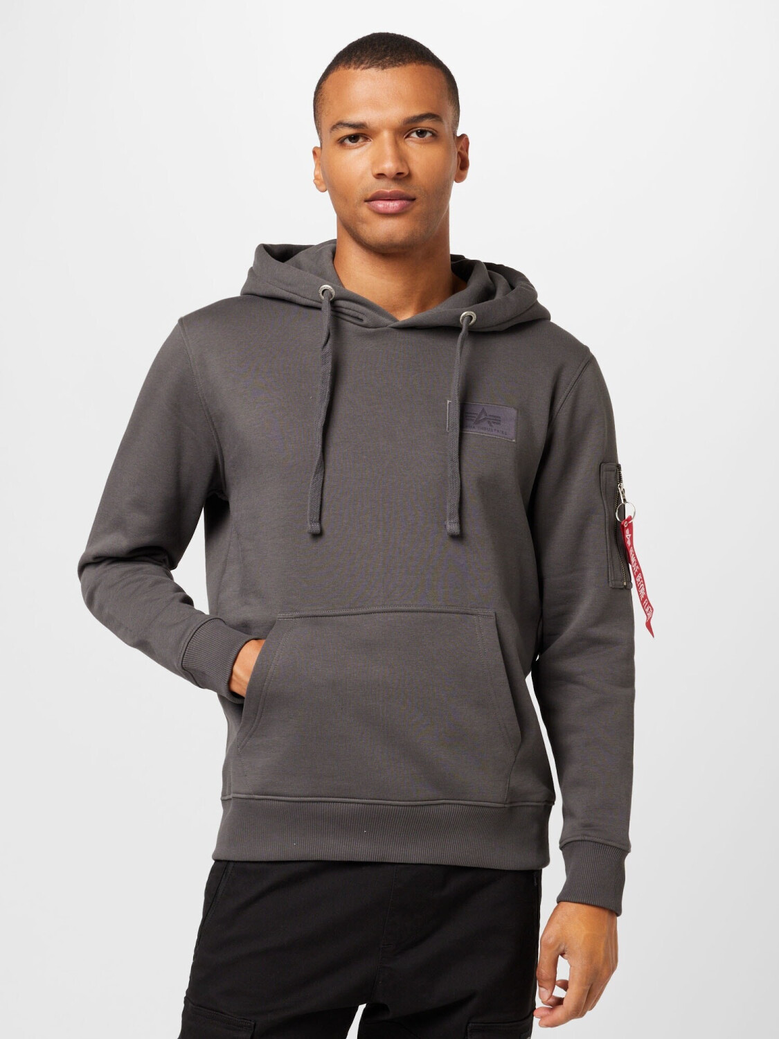 Alpha industries grey hoodie sales