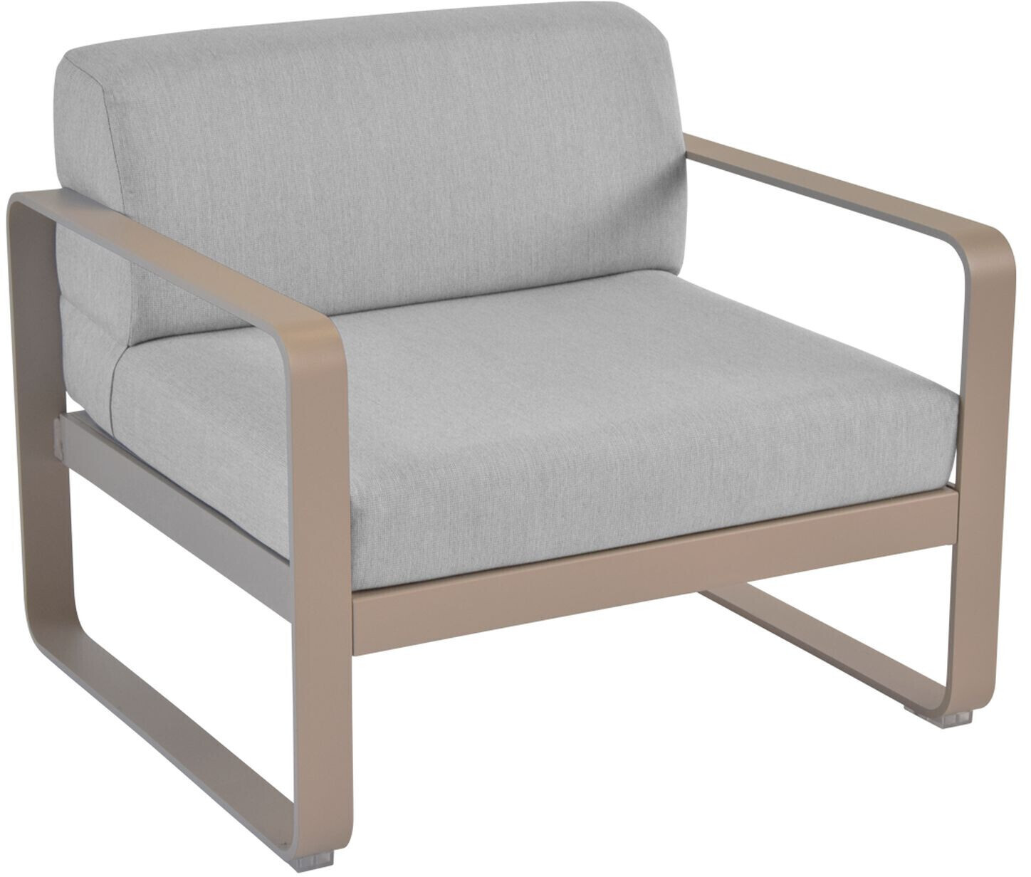 Fermob Fauteuil repas Bellevie muscade/gris flanelle