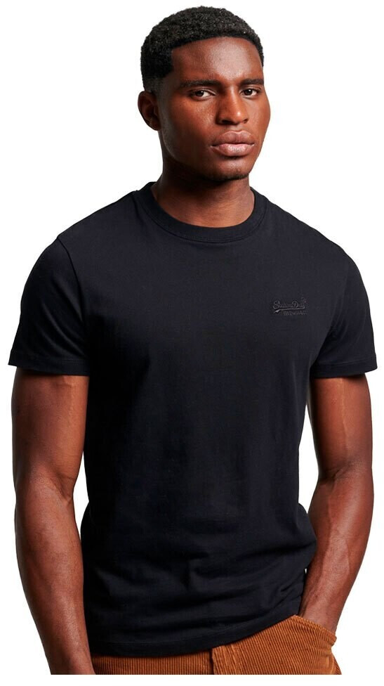 Superdry Vintage Logo Embroidered T-Shirt (M1011245M) black