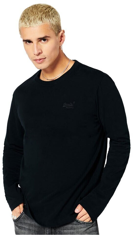 Superdry Vintage Logo Embroidered T-Shirt (M6010550A) black