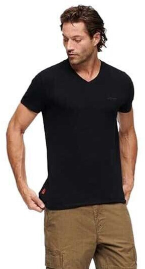 Superdry Essential Logo Embroidered T-Shirt (M1011170E) black
