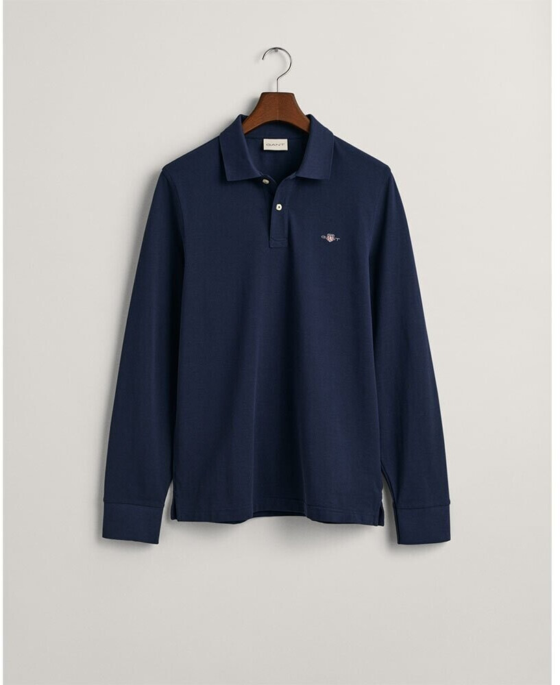 GANT Shield Piqué Rugger (2230) evening blue