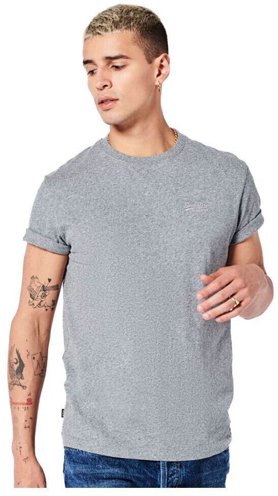 Superdry Vintage Logo Embroidered T-Shirt (M1011245A) noos grey marl