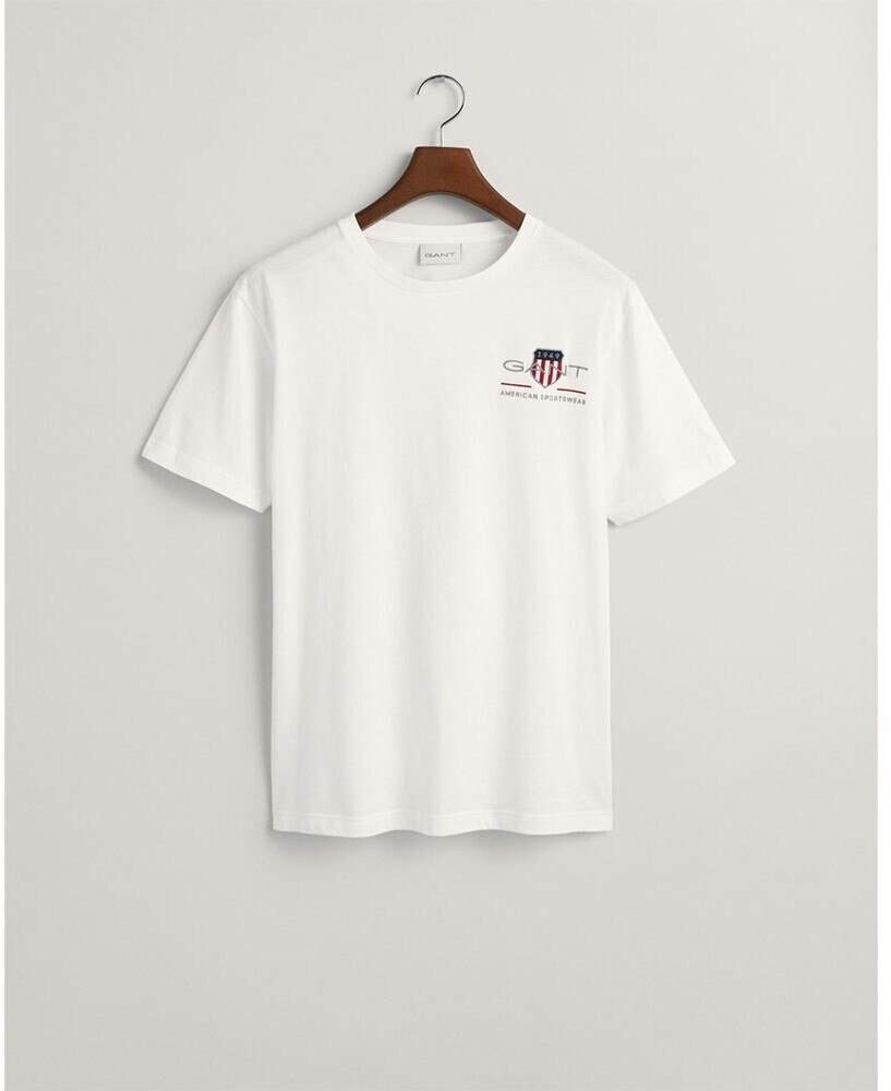GANT Reg Archive Shield Emb T-shirt (2067004) beige/white