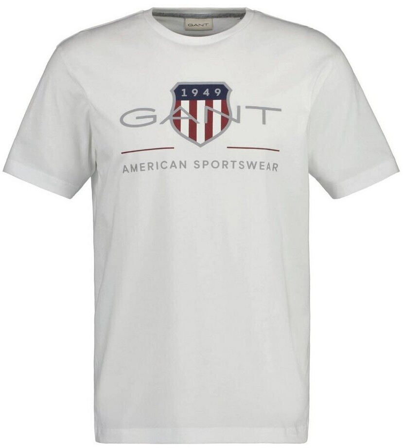 GANT Archive Shield Regular Fit T-Shirt (2003199) white