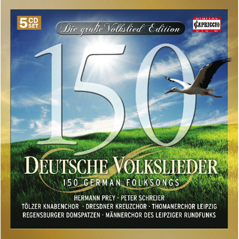 150 German Folksongs (CD)