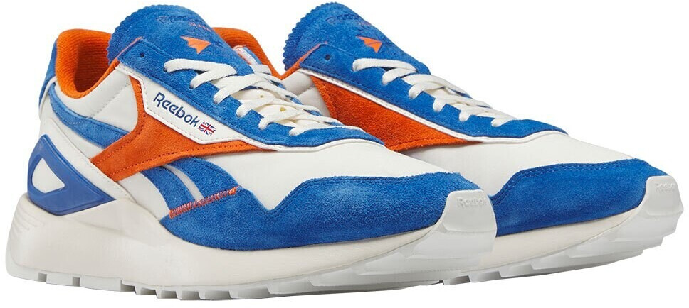 Reebok leather enfant orange hot sale