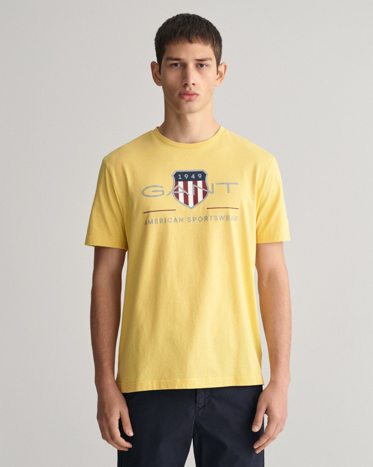 GANT Archive Shield Regular Fit T-Shirt (2003199) light yellow