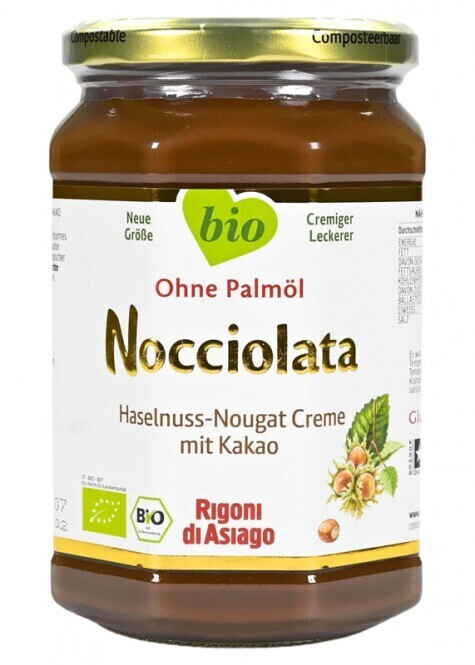 Rigoni di Asiago Nocciolata Chocolate and Hazelnut Spread (650g) ab 9,79 €