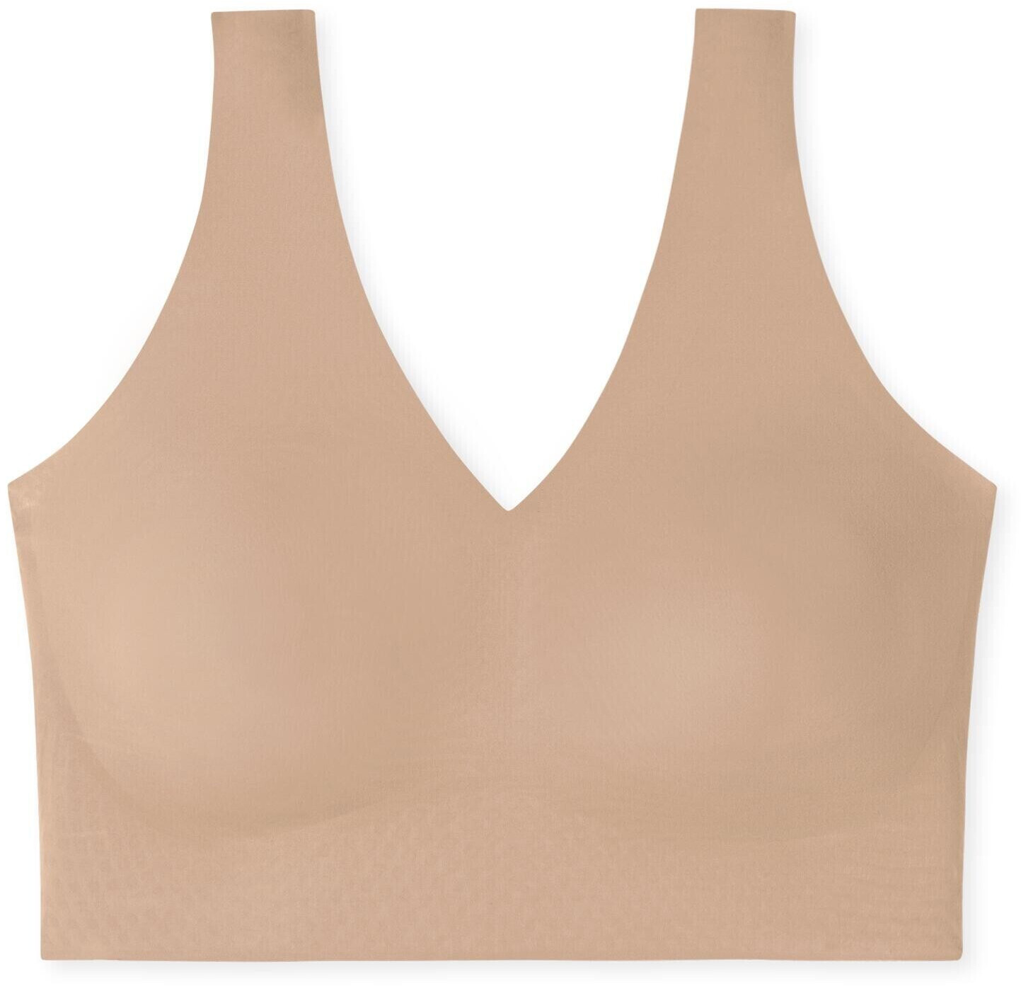 Schiesser Bustier microfiber removable pads maple Invisible Soft (170364)
