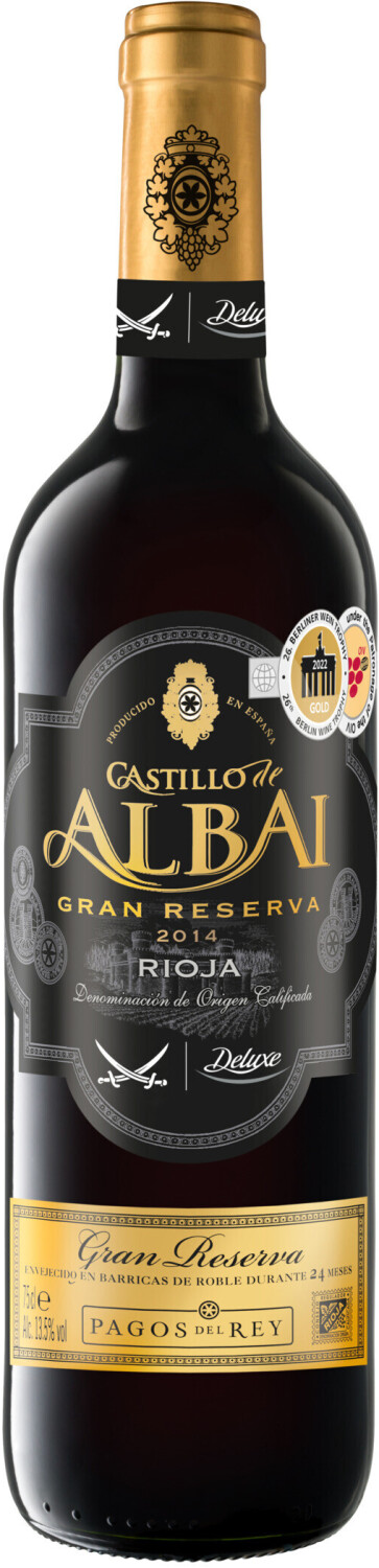 0,75l Reserva ab de DOCa 8,99 Gran del Deluxe | Rey Pagos bei Castillo Sansibar Rioja Albai Preisvergleich €