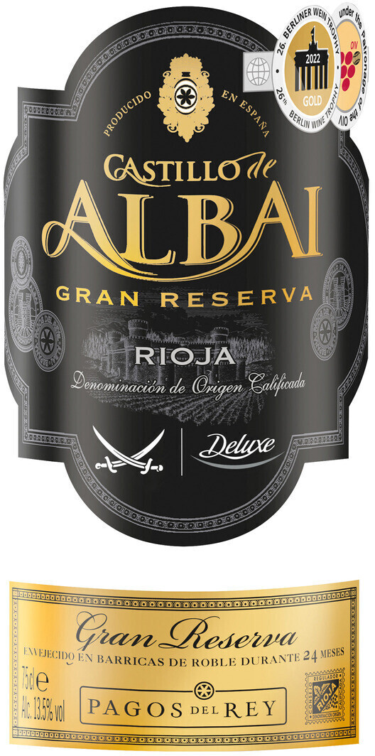 Pagos del Rey Sansibar Deluxe Castillo de Albai Gran Reserva Rioja DOCa  0,75l ab 8,99 € | Preisvergleich bei