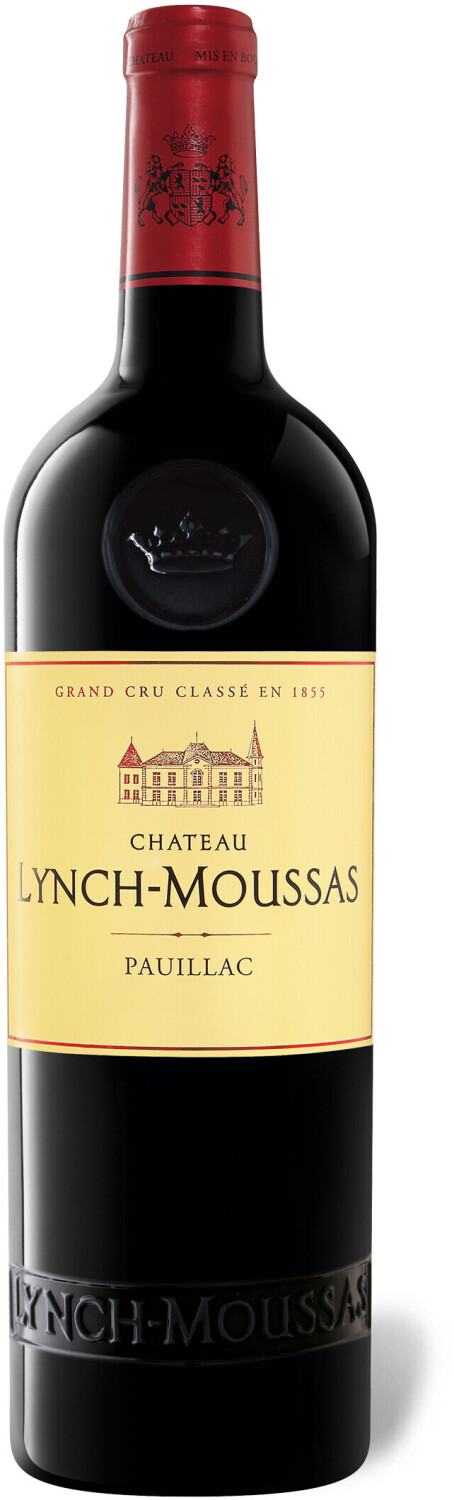 Château Lynch-Moussas Pauillac 5éme Grand Cru Classé AOC 0,75l ab 34,99 € |  Preisvergleich bei