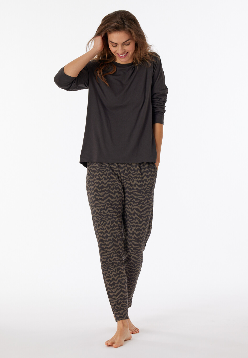 Schiesser Shirt long sleeve Mix+Relax (179273)
