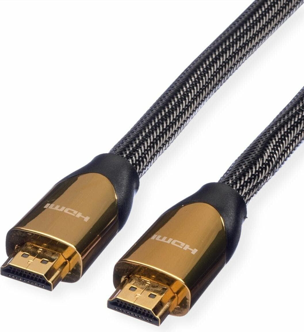 Roline 11045802 - Premium High Speed HDMI cable mit Ethernet, 2 m