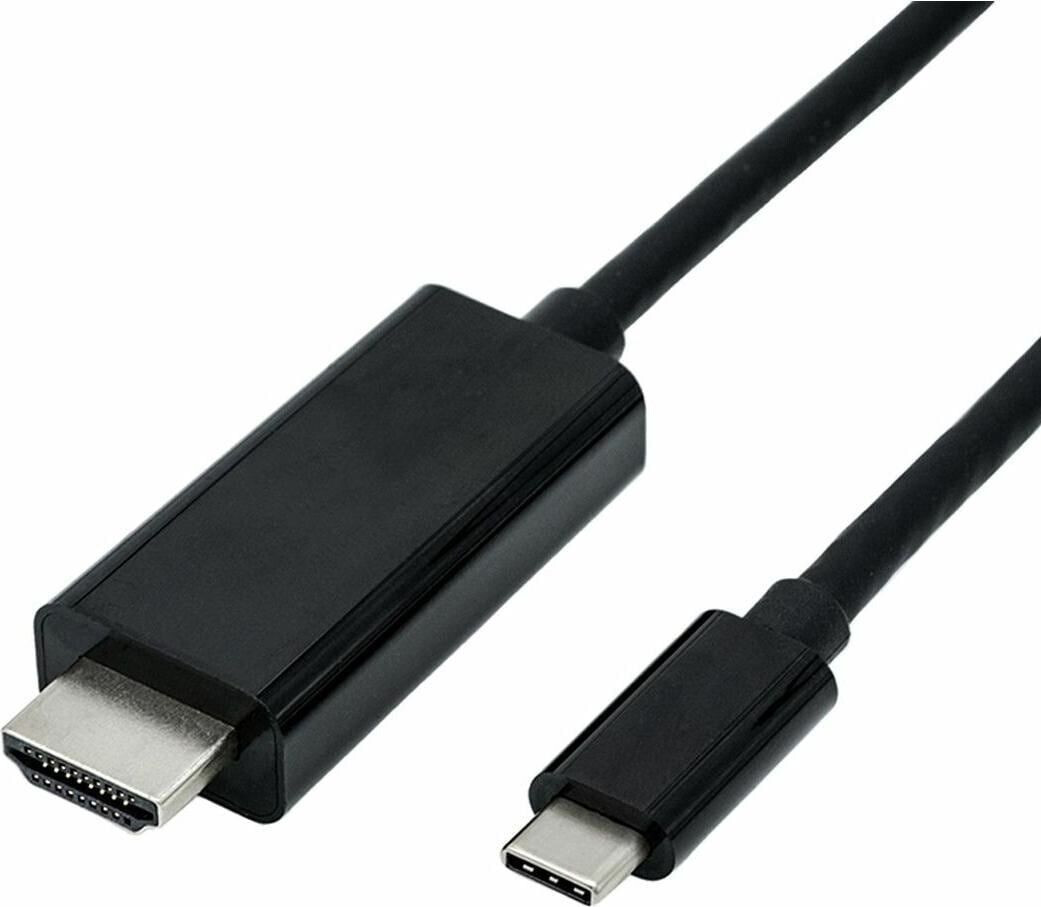Roline 11045842 USB-C > HDMI, 4K 60 Hz, black, PZ./PZ 3 m.