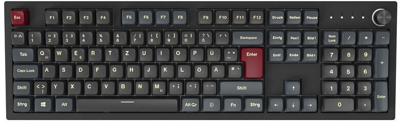 Montech MKey Darkness (Gateron G Pro 2.0 Yellow) (DE)