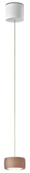 OLIGO Grace pendant light LED 1-bulb. Satin copper/white matt (41)