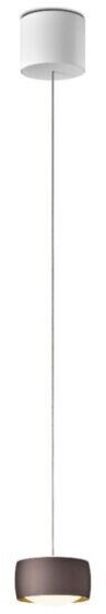 OLIGO Grace pendant light LED 1-bulb. Brazilian brown/matt white (41)