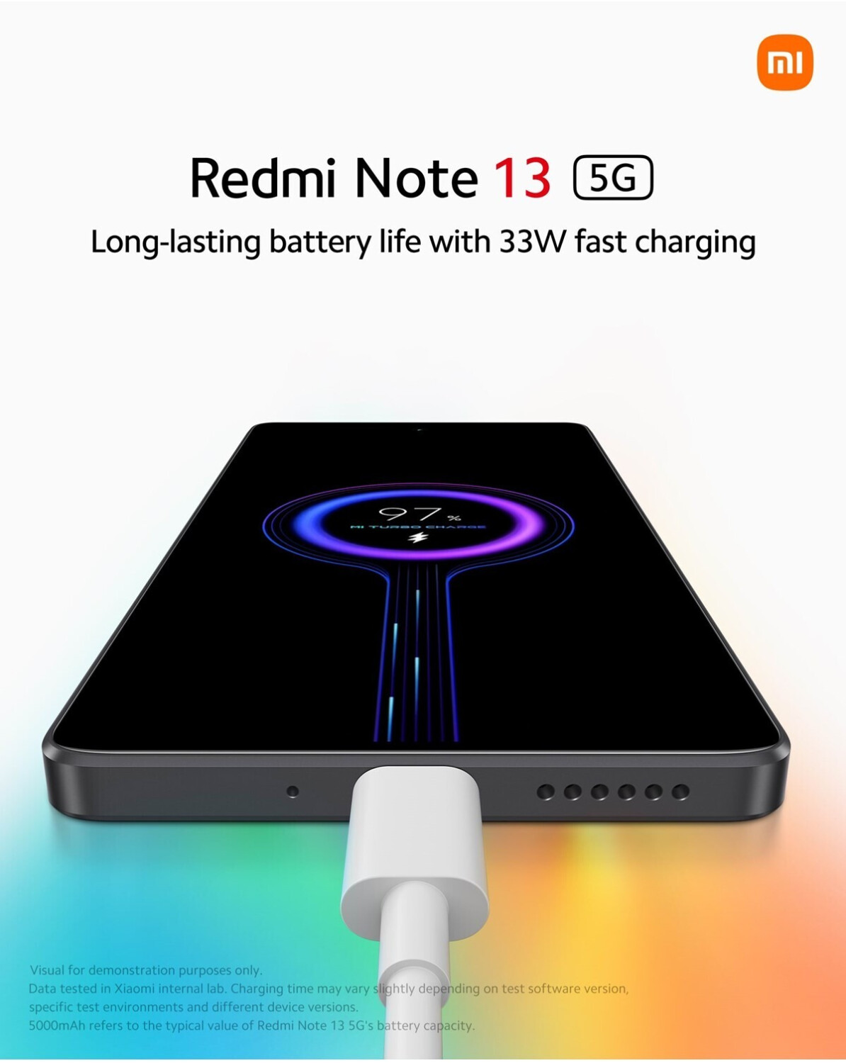 Xiaomi Redmi Note 13, 4G, dual SIM, 6Gb RAM / 128Gb, 5000mAh, color Negro