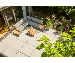 + Lounge 4 ab Preisvergleich Garden (N12877) Tisch € 2.190,21 Siena - bei | teilig Ecksofa Lounge-Set Alvida
