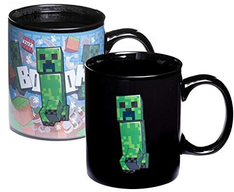 Photos - Mug / Cup Paladone Minecraft Creeper Heat Change Mug PP7975MCF 