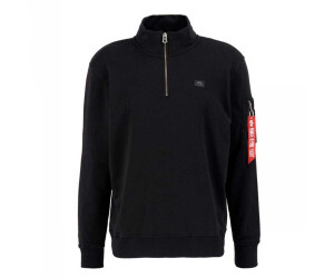 Alpha Industries X fit Half Zip Sweatshirt 108310 03 black ab 80 00 Preisvergleich bei idealo