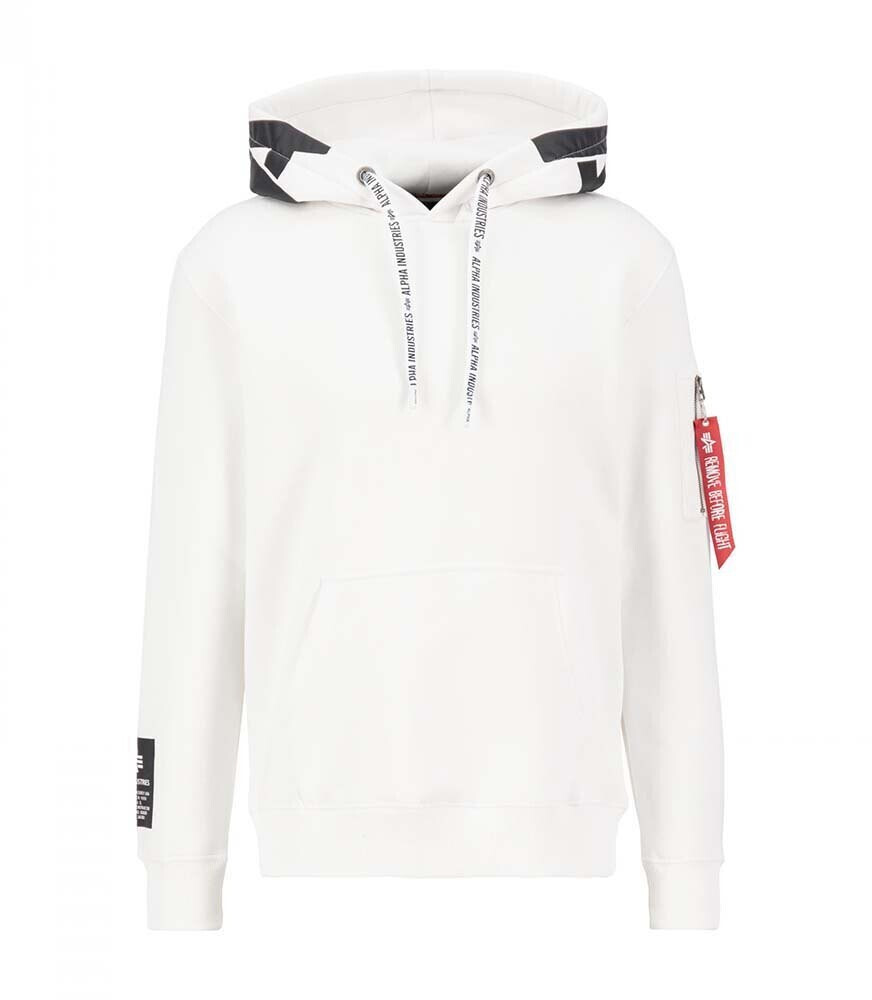 Alpha Industries Alpha Hoodie (126803-92) white