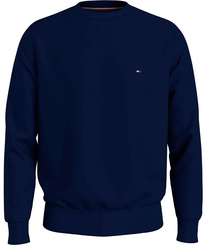 Tommy Hilfiger Flag Embroidery Crew Neck Sweatshirt (MW0MW32735) desert sky