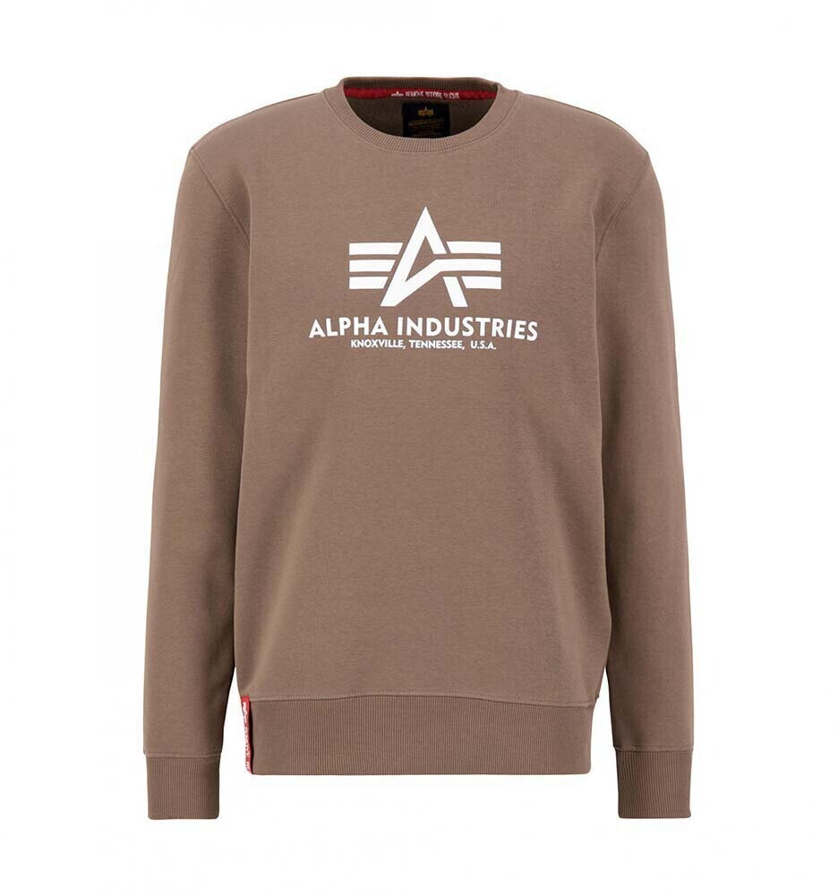Alpha Industries Basic Sweatshirt (178302-183) brown
