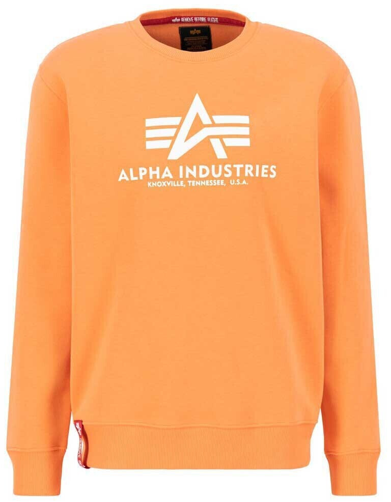 Alpha Industries Basic Sweatshirt (178302-710) orange