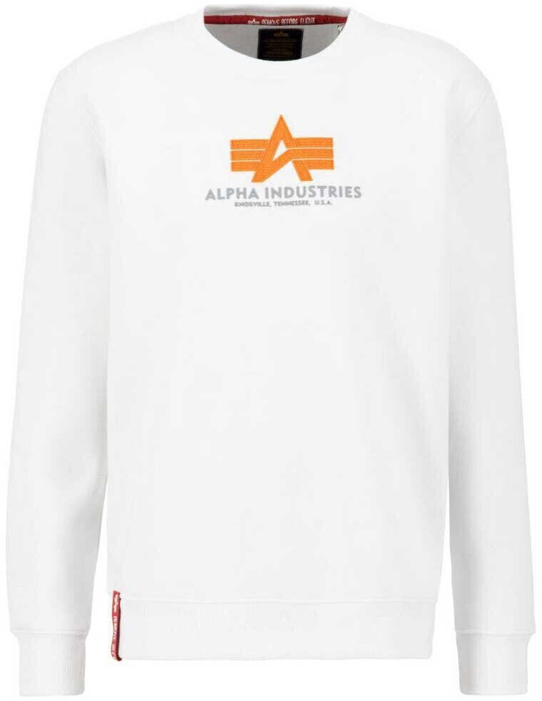 Alpha Industries Basic Rubber Sweatshirt (178302RB-009) white
