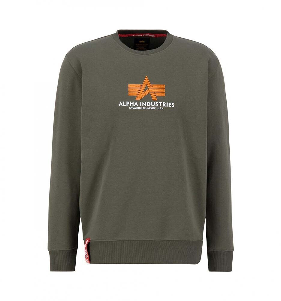 Alpha Industries Basic Rubber Sweatshirt (178302RB-142) green