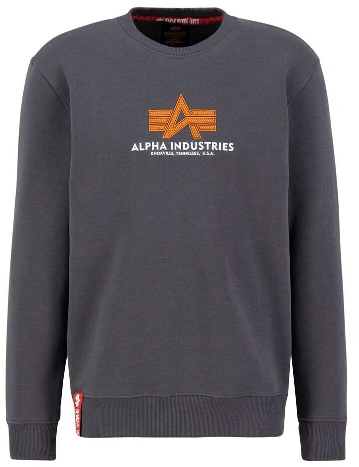 Alpha Industries Basic Rubber Sweatshirt (178302RB-684) grey